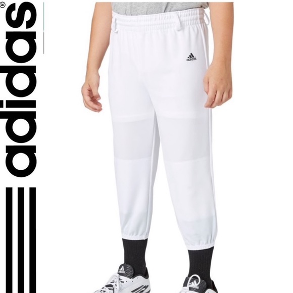 adidas Other - Adidas pull-up baseball pant youth uniform NWT